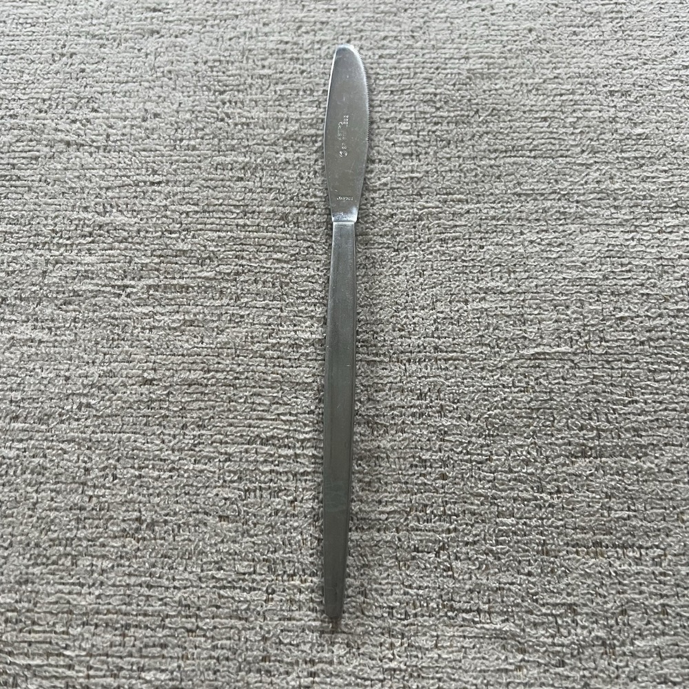 SRI Stainless Japan Astro Table Knife‎ Mid Century Modern Flatware Silverware